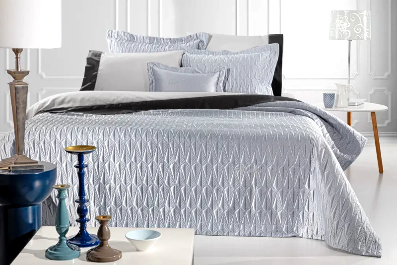Guy Laroche Σετ Κουβερλί King Size 3 Τεμαχίων Guy Laroche Ruby Silver 240x250