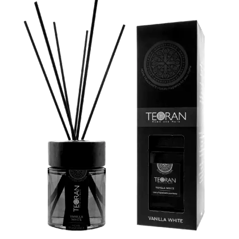 Teoran Αρωματικο xώρου Teoran σε stikc Vanilla White στρόγγυλο 150ml - Κυκλικό 150ml
