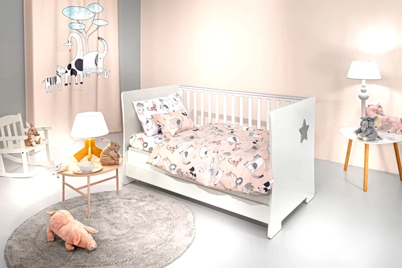 Guy Laroche Σετ Σεντόνια Κούνιας 3 Τεμαχίων Guy Laroche Zootopia Cameo 115x170