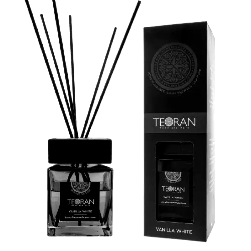 Teoran Αρωματικο xώρου Teoran σε stikc Vanilla White τετράγωνο 150ml - Τετράγωνο 150ml