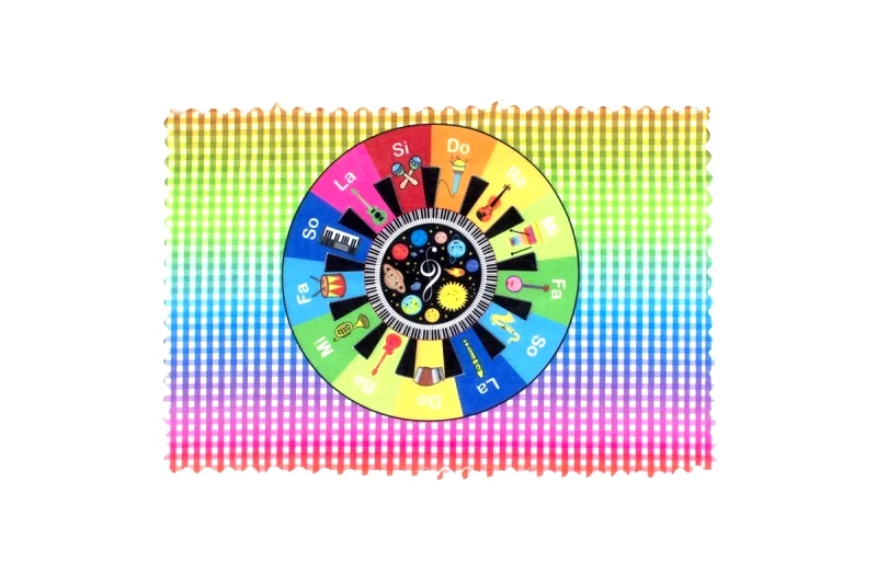 Dimcol Σουπλά Φαγητού Dimcol Music Wheel 41 35X50 Multi