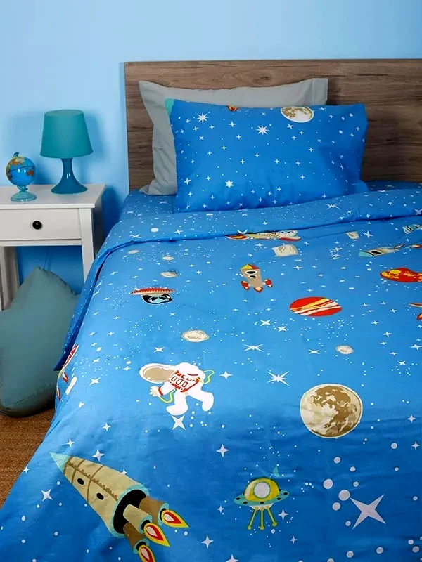 Sunshine Home Σετ Παιδικά Σεντόνια Μονά 3 Τεμαχίων Sunshine Home Cotton Feelings 26 165x270