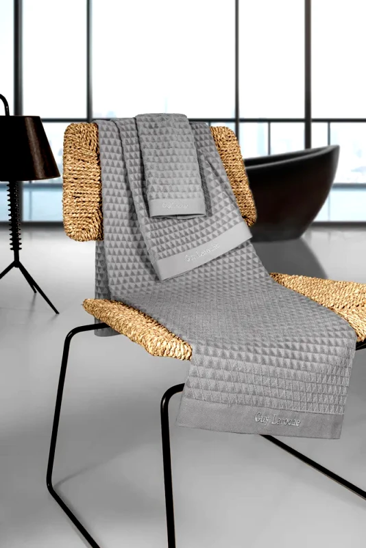 Guy Laroche Σετ Πετσέτες 3 Τεμαχίων Guy Laroche Tokyo SIlver