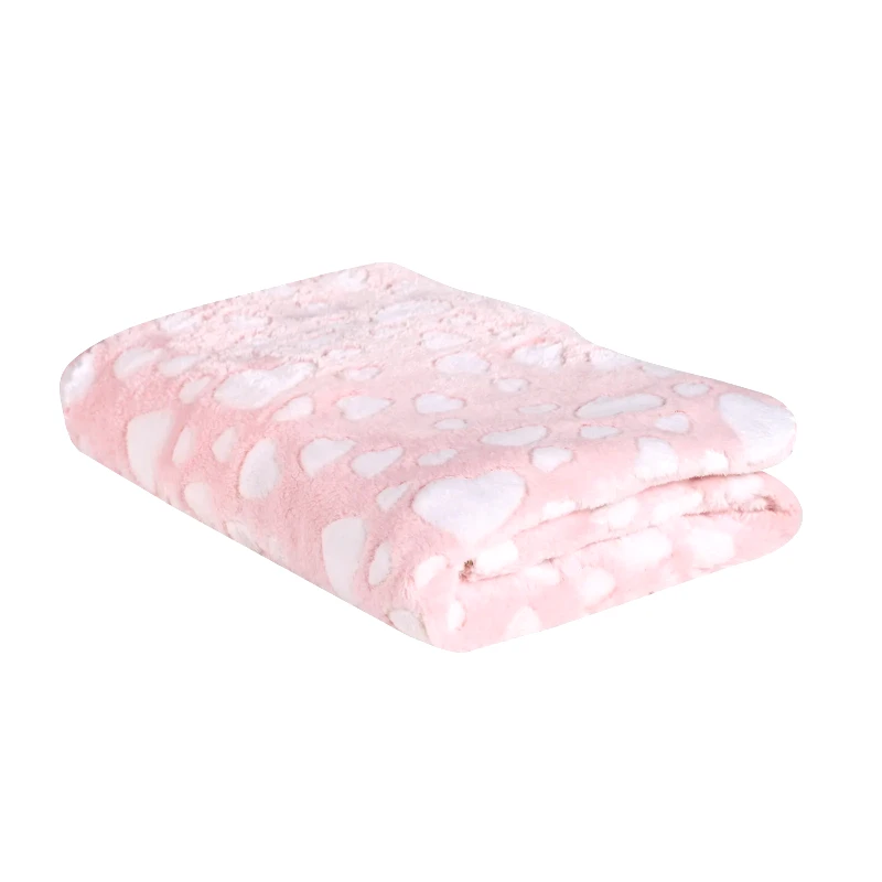 DAS BABY Κουβέρτα Fleece Αγκαλιάς Das Home 4907 Pink 75x100