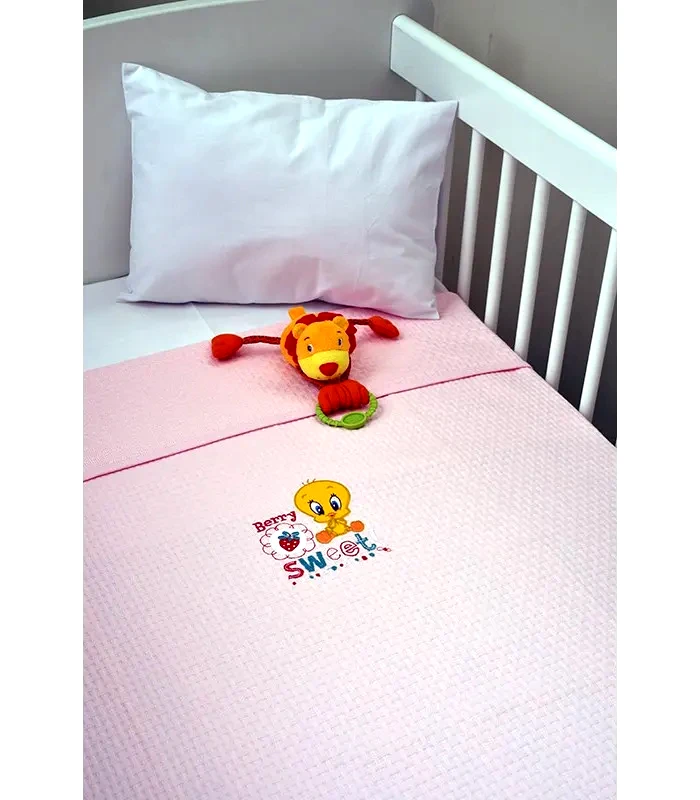 Baby Oliver Baby Looney Tunes Des.26 Κουβέρτα Πικέ Αγκαλιάς