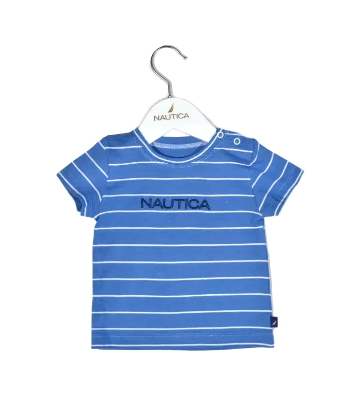 Baby Oliver Nautica Des.11 T-Shirt Jersey Organic Μπλε Ριγέ 86Cm 12-18 Μηνών