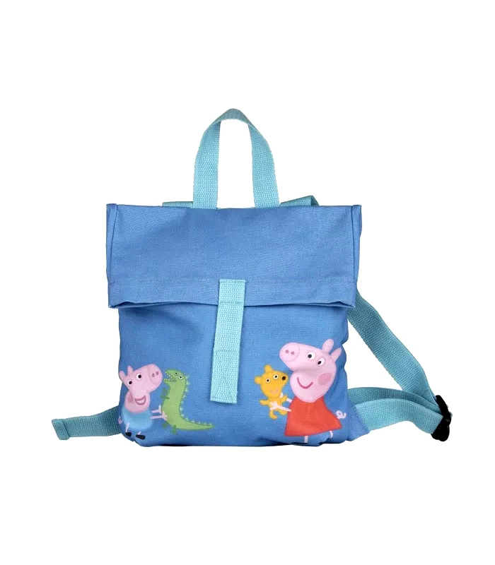 Baby Oliver Σακιδιο Πλατης Μικρο Mπλε Peppa Pig - Petit Jour Paris