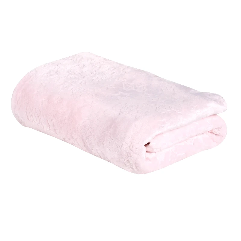 DAS BABY Κουβέρτα Fleece Αγκαλιάς Das Home 4904 Pink 75x100