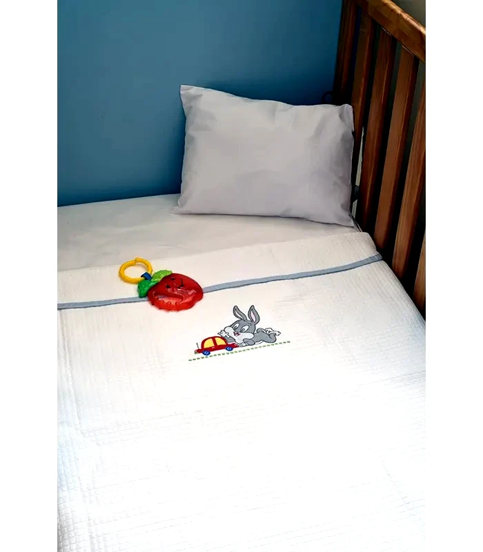 Baby Oliver Baby Looney Tunes Des.31 Κουβέρτα Πικέ Αγκαλιάς