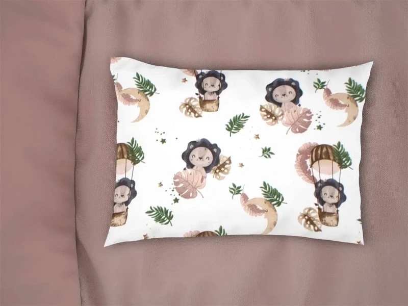 Dimcol Βρεφική Μαξιλαροθήκη Dimcol Lion 532 35X45 Beige