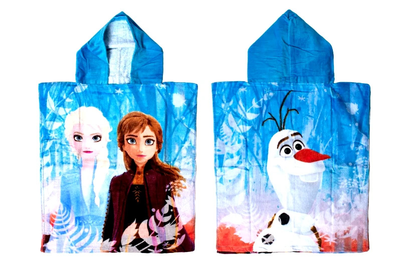 Dimcol Πόντσο Παραλίας Dimcol Disney Frozen 02 Digital Print 50x115