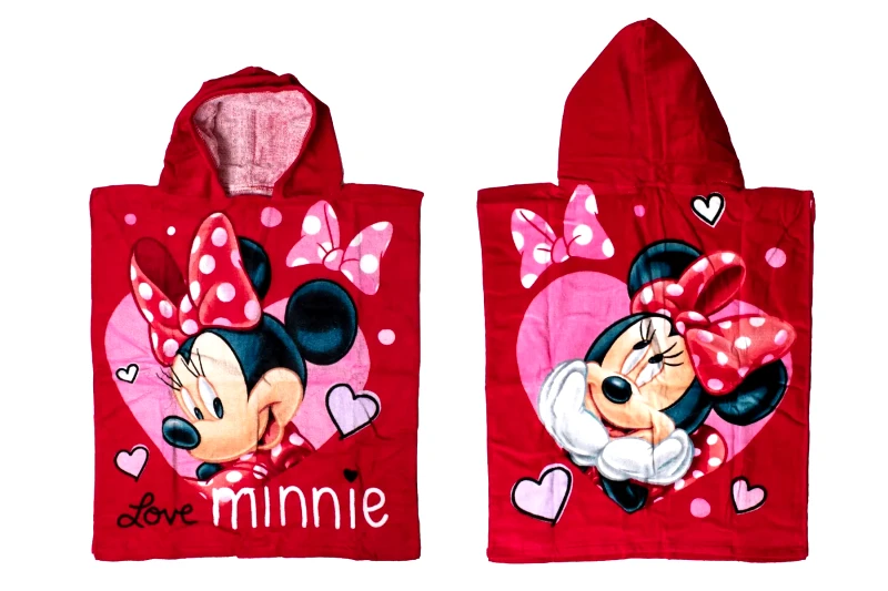Dimcol Πόντσο Παραλίας Dimcol Disney Minnie 05 Digital Print 50x115