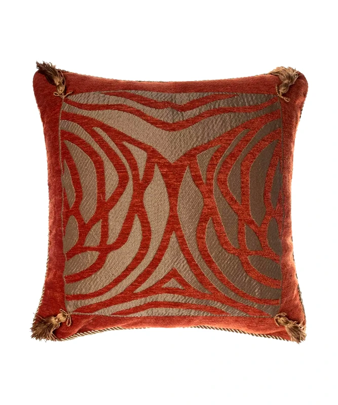 Μαξιλαροθήκη Διακόσμησης Silk Fashion 6926 Πορτοκαλί 45x45 φωτογραφία