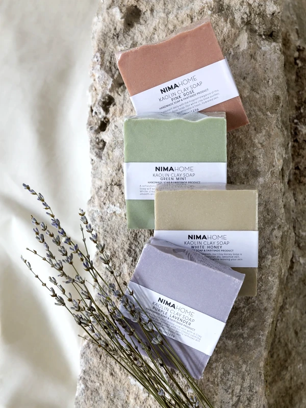 Nima Σαπούνι Αργίλου Nima Kaolin White Honey 125gr