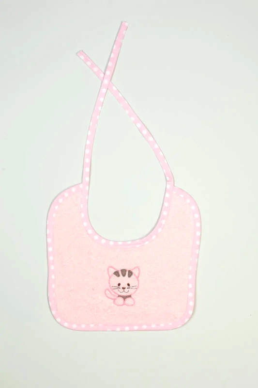 Dimcol Σαλιάρα Dimcol Kitty 136 Ροζ 25x25