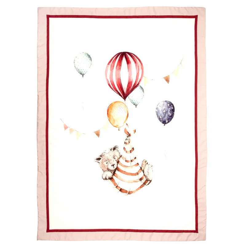 Greenwich Polo Club Πάπλωμα Κούνιας Greenwich Polo Club 8850 Beige-Bordeaux-Ochre 110x150