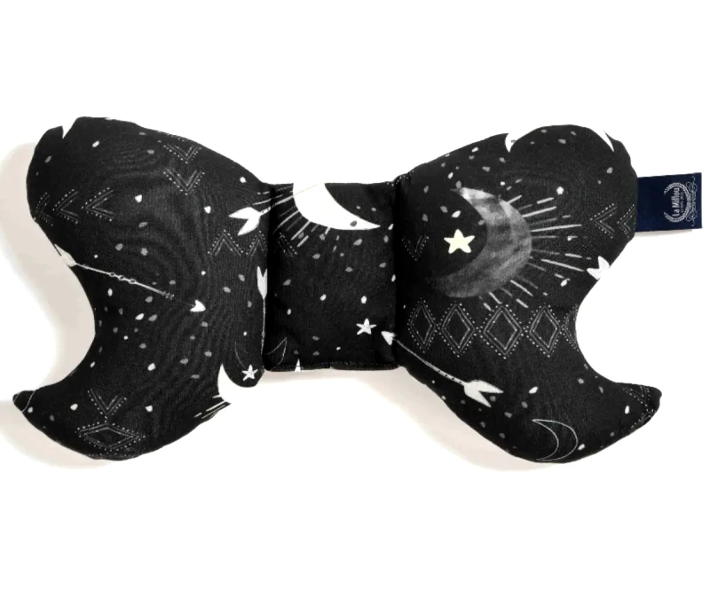 La Millou Βρεφικό Μαξιλάρι La Millou Organic Jersey Angel's Wings Dark Luna Sand