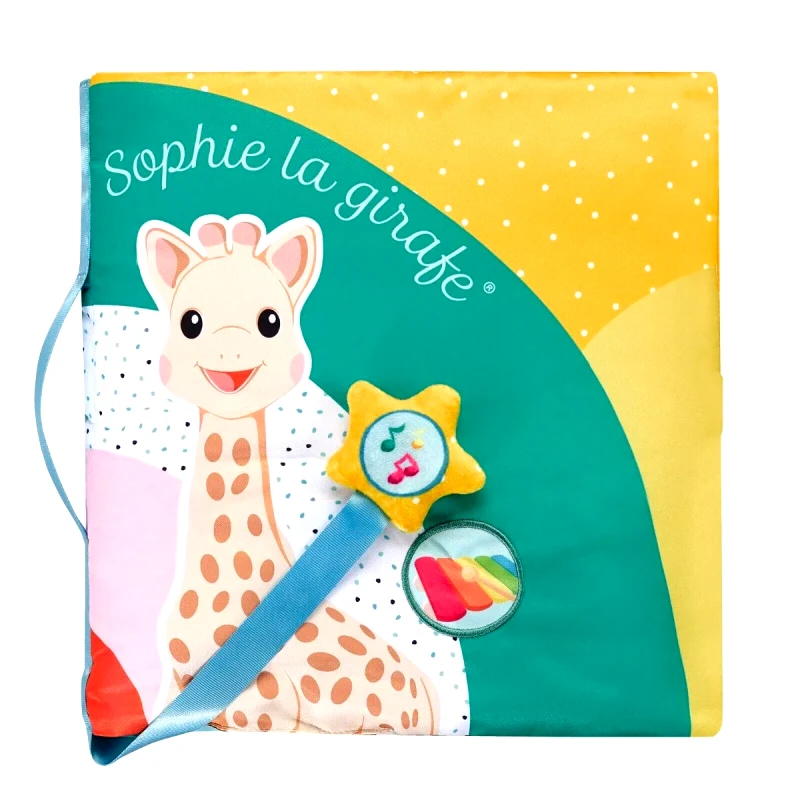 Sophie La Girafe Μεγάλο Υφασμάτινο Βιβλίο Δραστηριοτήτων Sophie La Girafe "Αγγίζω και παίζω" S230852