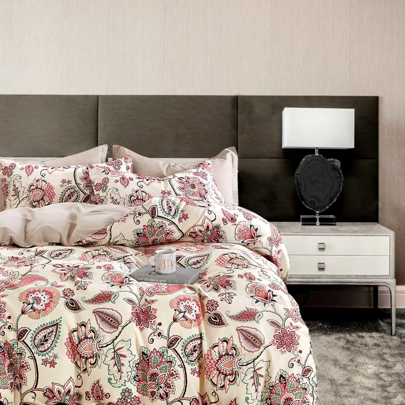 Aslanis Home Σετ Σεντόνια Υπέρδιπλα 4 Τεμαχίων Aslanis Home Sellas Μπεζ 235x270