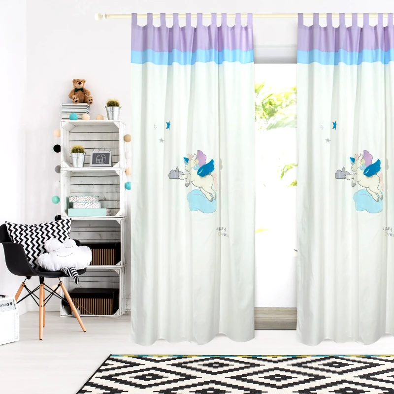 DAS BABY Κουρτίνα με Κρίκους Das Home 6463 140x260
