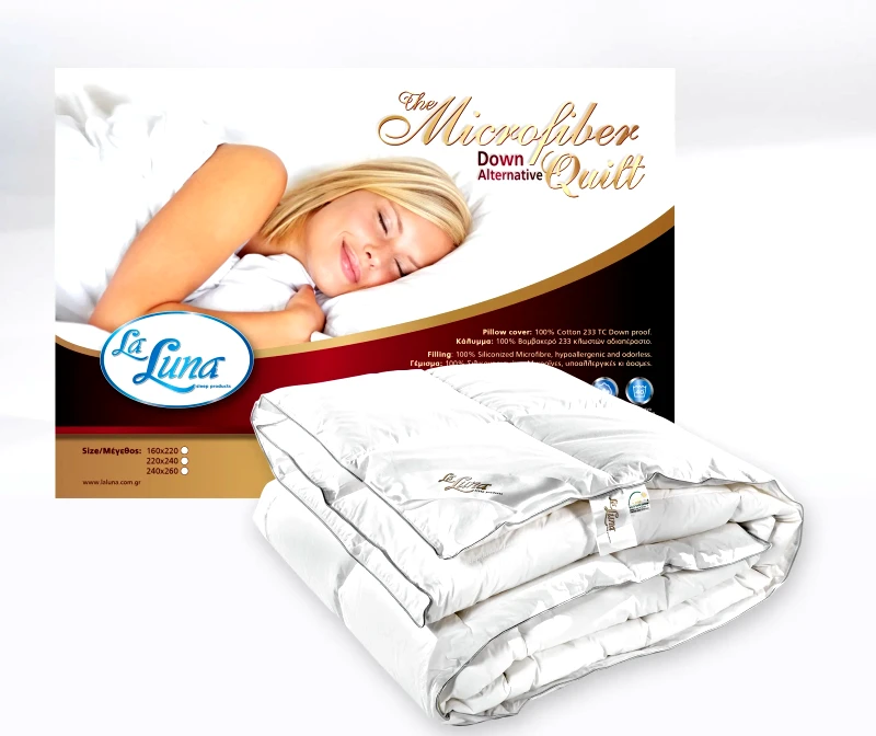 Laluna Πάπλωμα Υπέρδιπλο La Luna Microfiber 220x240