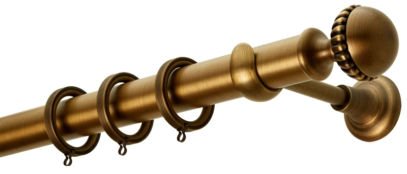 Zogometal Κουρτινόβεργα Zogometal Classique Collection CL0076 Μπρονζέ