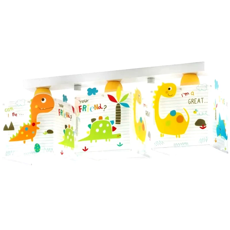 Ango Τρίφωτο Παιδικό Φωτιστικό Ango Dinos 73453