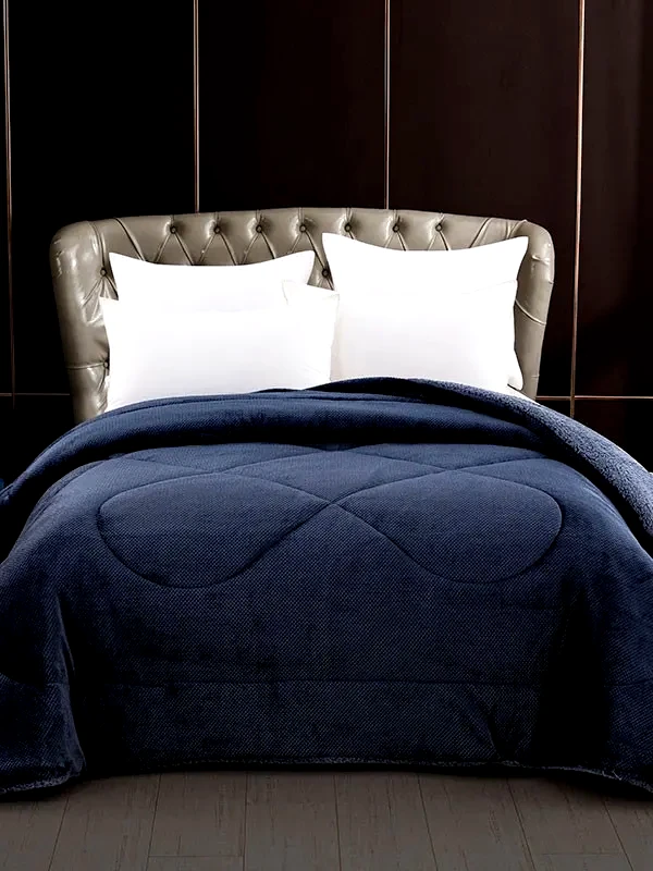 Sunshine Home Κουβερτοπάπλωμα Υπέρδιπλο Sunshine Home Clio Blue 220x240