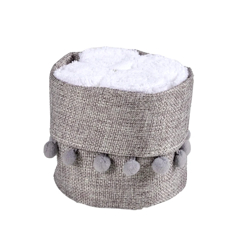 Das Home Σετ Λαβέτες 4 Τεμαχίων Das Home 4012 White 30x30
