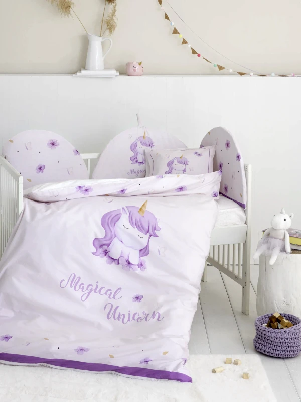 Nima Κουβερλί Κούνιας Nima Magical Unicorn 100x140