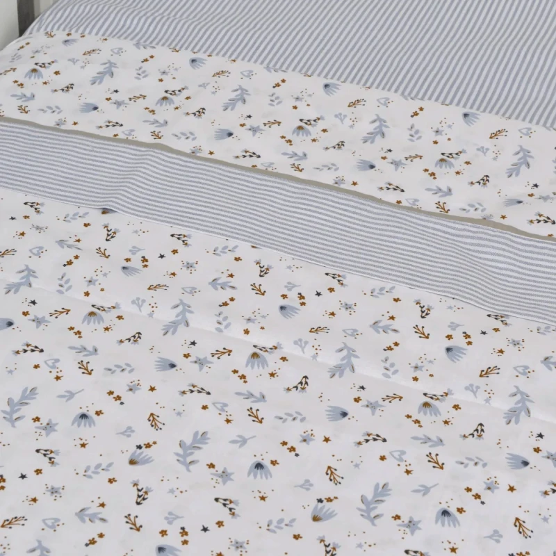 Baby Oliver Σετ Σεντόνια Λίκνου 2 Τεμαχίων Baby Oliver des. 401 Ραφ 75x110