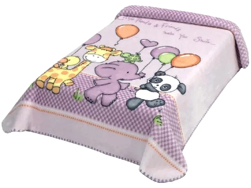 Belpla Κουβερτα Ισπανιας Αγκαλιας 80X110 Belpla Ster 636 Lila