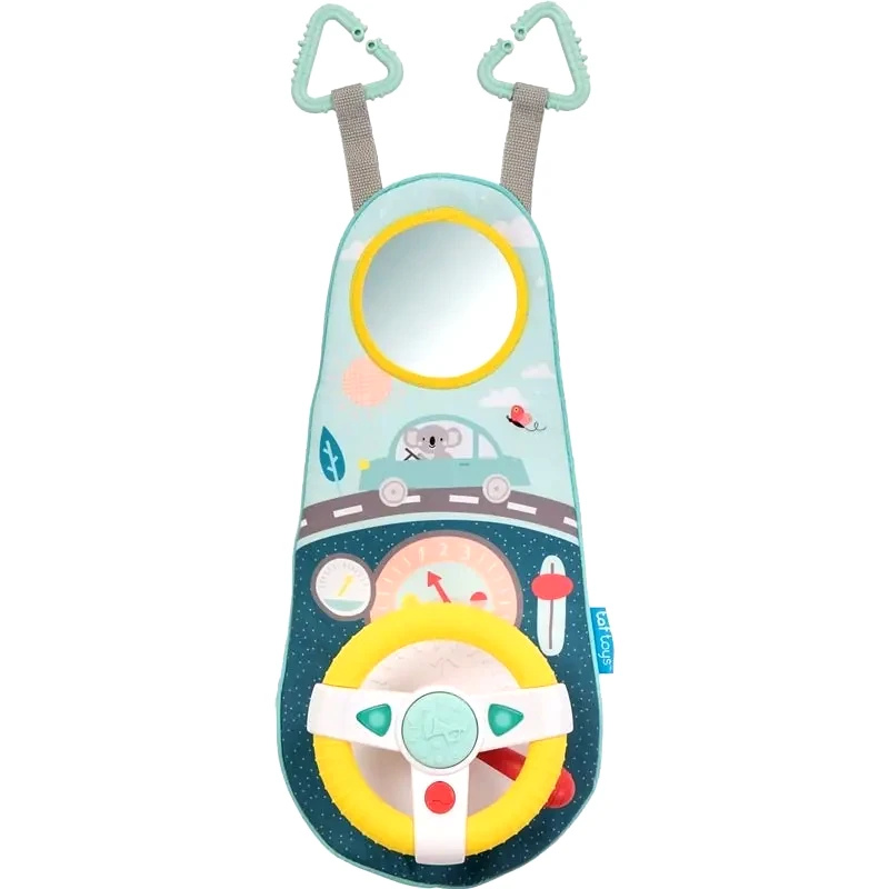Taf Toys Παιχνίδι Δραστηριοτήτων Για το Αυτοκίνητο Taf Toys Koala Car Wheel Toy 12515