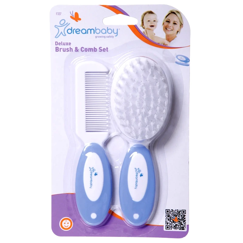 DreamBaby Σετ Βούρτσα & Χτένα DreamBaby Blue BR75171