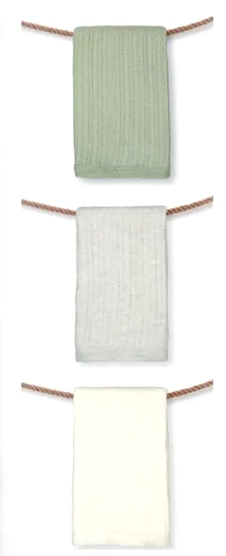 F&L Homeland F&L 100% Acrylic Knitted Baby Blanket With Fur - Blue (80X100)