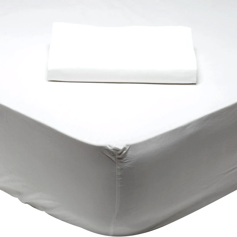 Das Home DAS HOME 1001 ΣΕΝΤΟΝΙ ΥΠΕΡΔΙΠΛΟ ΜΕ ΛΑΣΤΙΧΟ ARTIC WHITE ΛΕΥΚΟ