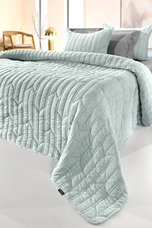 Guy Laroche Σετ Κουβερλί Ημίδιπλο 2 Τεμαχίων Guy Laroche Aurora Mint 180x240