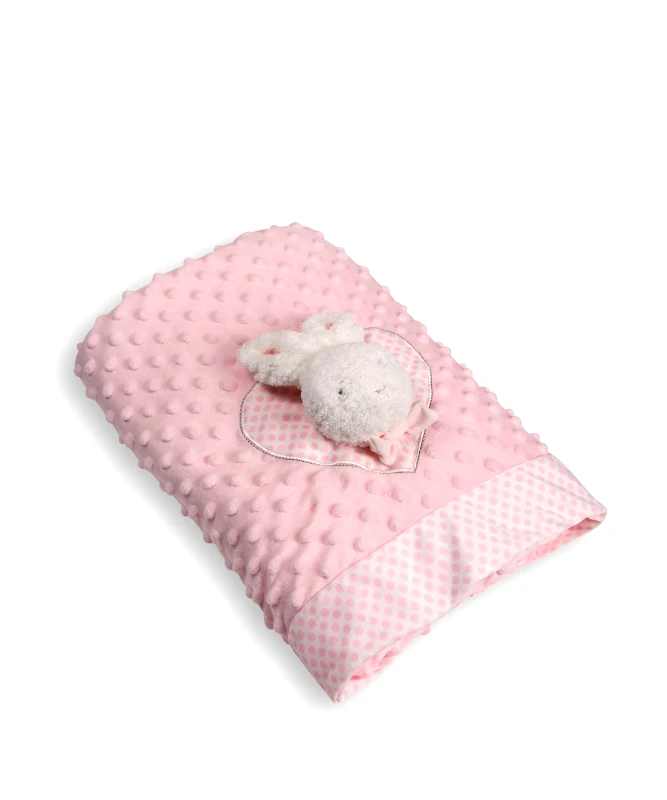 Silk Fashion Βρεφική Κουβέρτα Silk Fashion Wl404F Ροζ 100x140