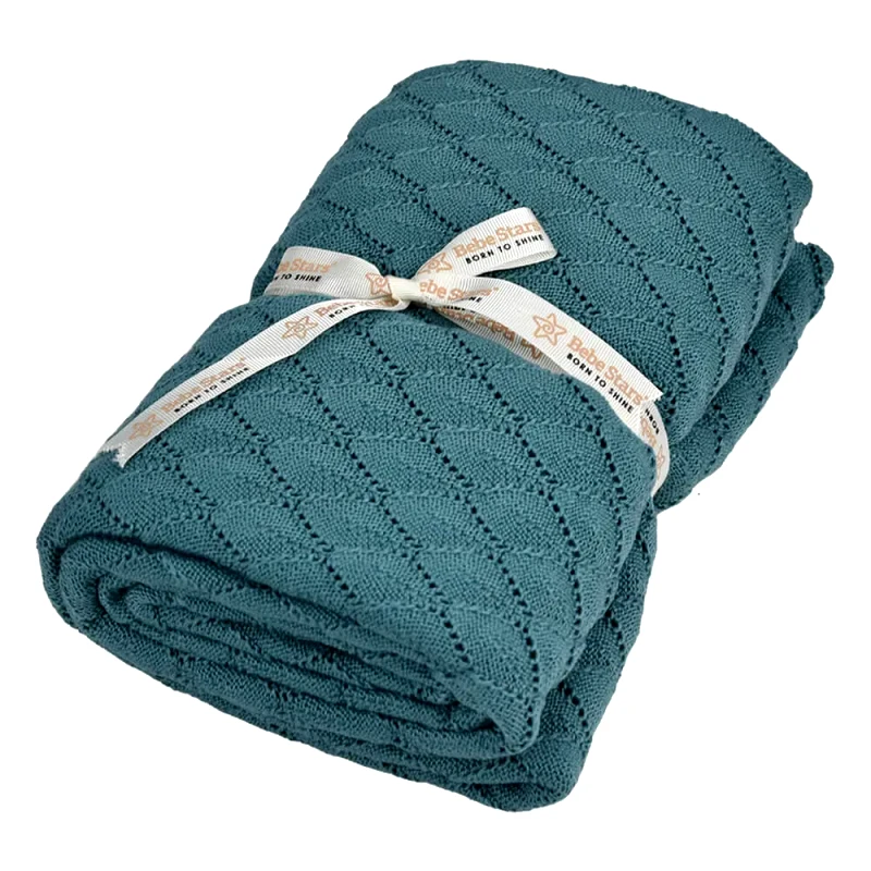 Bebe Stars Βρεφική Κουβέρτα πλεκτή Bebe Stars Green 308-174