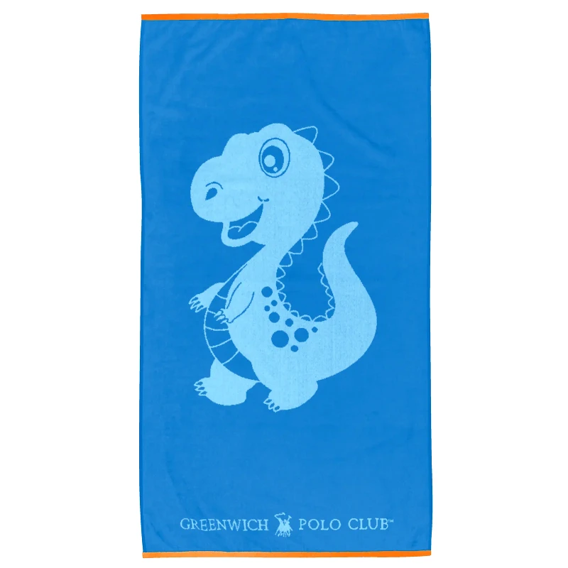Greenwich Polo Club Παιδική Πετσέτα Θαλάσσης Greenwich Polo Club 4076 Blue 70x140