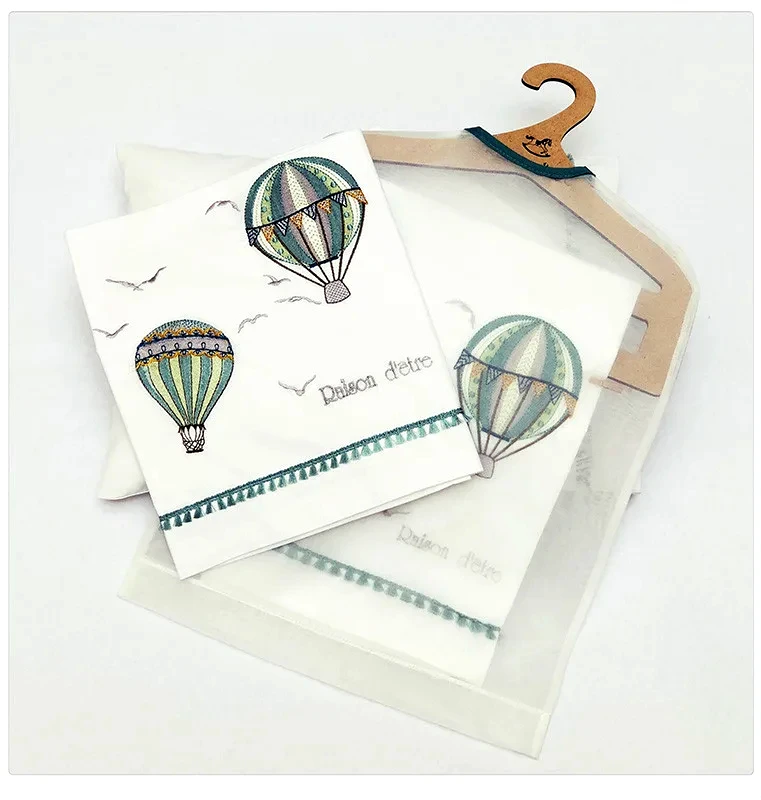 F&L Homeland F&L 80X90 Πικε Αγκαλιας "Hot-Air Balloon" (Αγορι)