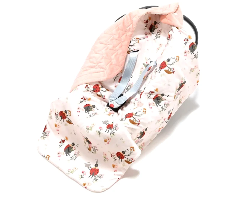 La Millou Κουβέρτα για Κάθισμα Αυτοκινήτου La Millou Multi Mirella Powder Pink