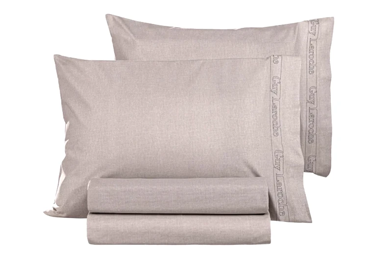 Guy Laroche Σετ Μαξιλαροθήκες 2 Τεμαχίων Guy Laroche Color Plus Melanze 50x70