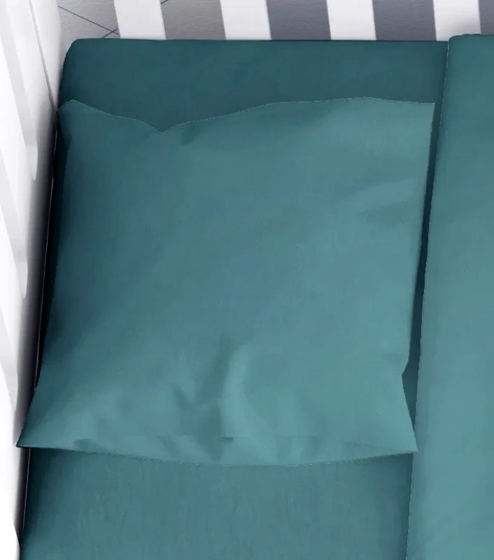 Dimcol Μαξιλαροθήκη Dimcol Solid 494 Petrol 35x45