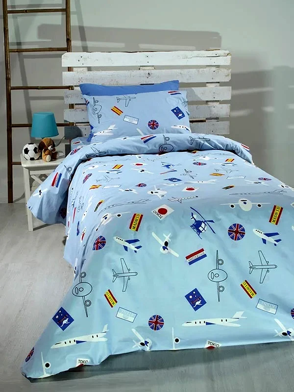 Sunshine Home Σετ Σεντόνια Sunshine Home Cotton Feelings 08 Μονό 165x270