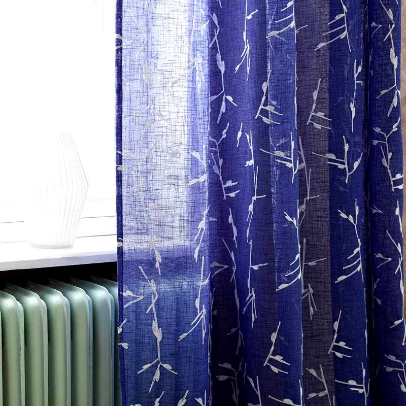 Gofis Home Κουρτίνα με Τρέσα Gofis Home Dione Marine Blue 535/09 140x280