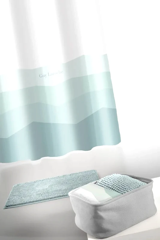 Guy Laroche Σετ Κουρτίνας Μπάνιου Guy Laroche Blum Aqua