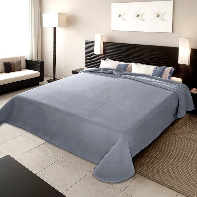 Belpla Κουβέρτα Βελουτέ King Size Belpla Ster Grey 51 240x260