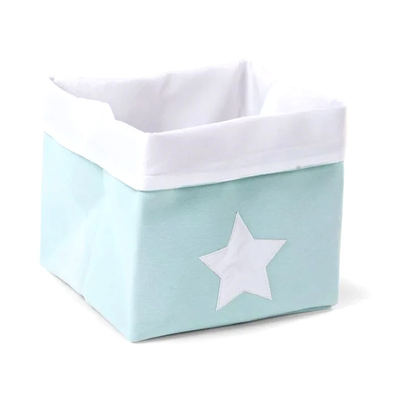 Childhome Καλάθι Αποθήκευσης ChildHome Mint White BR72383 32x32x29