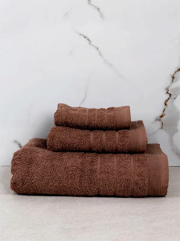 Sunshine Home Πετσέτα Sunshine Home Χίμπουρι 8 Mocha 30x50